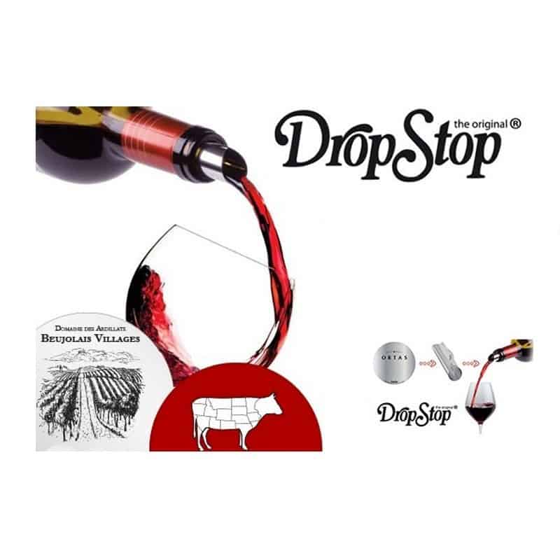 Anti-goutte DROPSTOP® Original avec marquage Quadri inclus