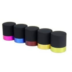 Bouchon champagne stoppeur avec bague aluminium couleur
