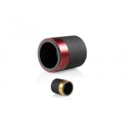 Bouchon champagne stoppeur avec bague aluminium couleur