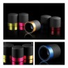 Bouchon champagne stoppeur avec bague aluminium couleur