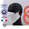 Masque 50 lavages AFNOR France catégorie 1 UNS1 Sport BLANC