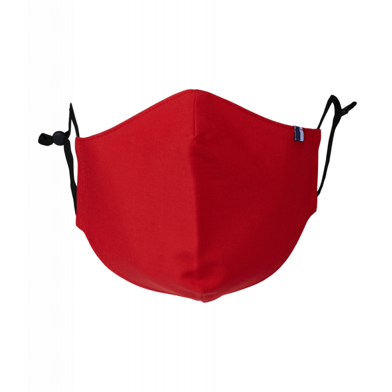 Masque 50 lavages AFNOR France catégorie 1 UNS1 Sport ROUGE