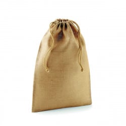 Sac pochon écologique en toile de jute Taille 10x15 cm