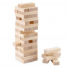 Jeu en bois de construction avec pochon de transport