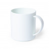 Mug écologique blanc - tasse 350ml en PLA (plastique végétal)
