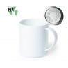 Mug écologique blanc - tasse 350ml en PLA (plastique végétal)