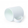 Mug écologique blanc - tasse 350ml en PLA (plastique végétal)