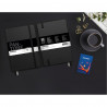 Carnet de notes A5 PANTONE® RIGIDE noir