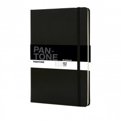 Carnet de notes A5 PANTONE® RIGIDE noir