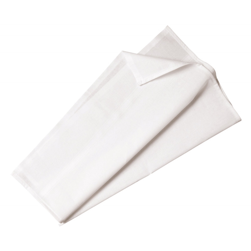 Liteau Blanc - Serviette de service 75x50 cm 100% coton