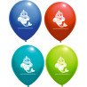 Ballon de baudruche biodégradable avec marquage inclus 1 coul