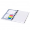 Carnet de notes A5 écologique recyclé et marque-pages Europe