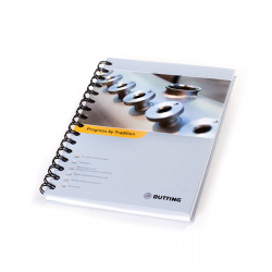 Carnet de notes A5 écologique recyclé et marque-pages Europe