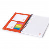 Carnet de notes A5 écologique recyclé et marque-pages Europe