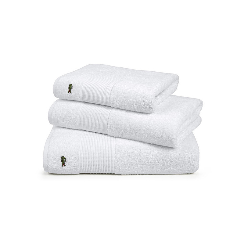 Serviette 50x100cm 100% coton LACOSTE
