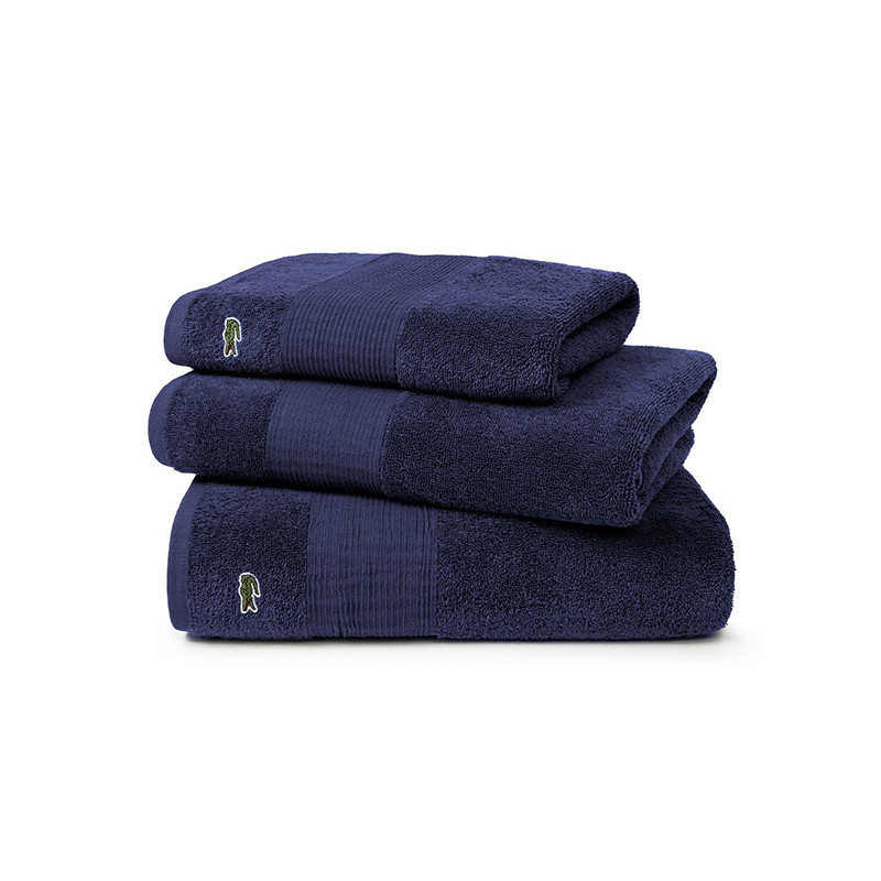 Serviette 50x100cm 100% coton LACOSTE