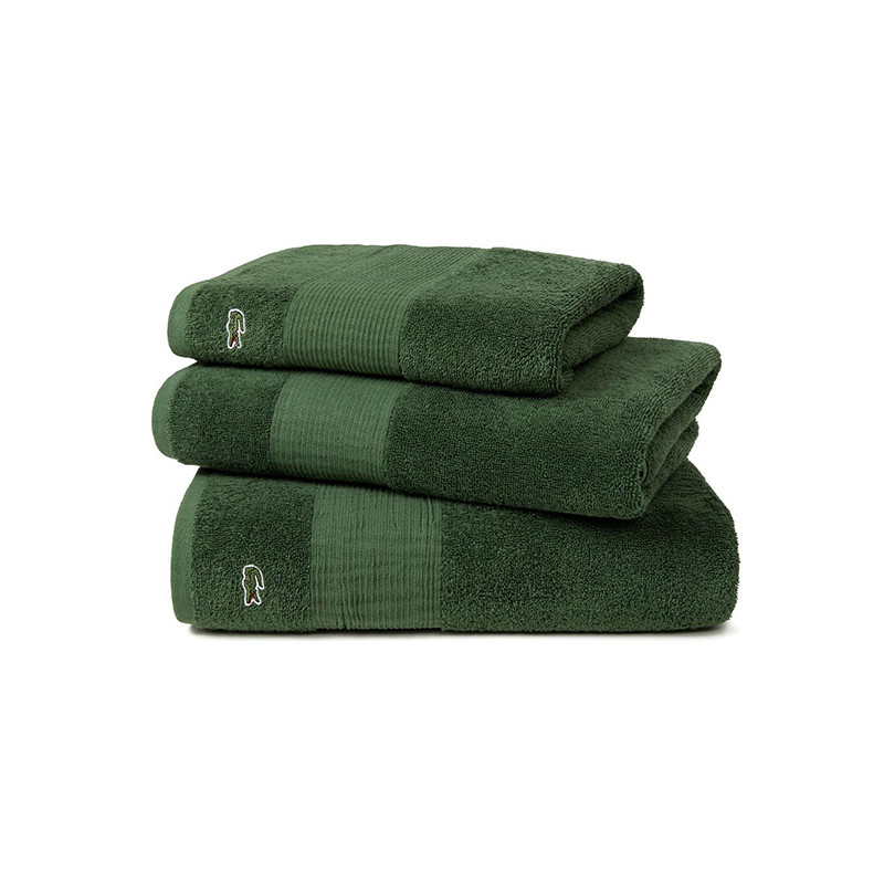 Serviette 50x100cm 100% coton LACOSTE