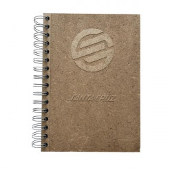 Carnet écologique A5 couverture bois made in FRANCE avec marquage inclus