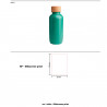 Bouteille 100% écologique Gourde 650 ml made in EUROPE