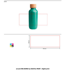 Bouteille 100% écologique Gourde 650 ml made in EUROPE