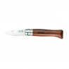 copy of Couteau OPINEL® à huîtres fermant Lame acier INOX manche bois bubinga avec marquage inclus laser
