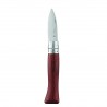 copy of Couteau OPINEL® à huîtres fermant Lame acier INOX manche bois bubinga avec marquage inclus laser