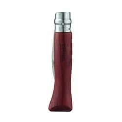 copy of Couteau OPINEL® à huîtres fermant Lame acier INOX manche bois bubinga avec marquage inclus laser