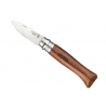 copy of Couteau OPINEL® à huîtres fermant Lame acier INOX manche bois bubinga avec marquage inclus laser