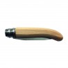 Couteau mesureur reglette 6cm lame inox et hêtre naturel
