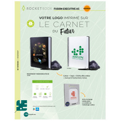 Carnet du futur effaçable A5 marquage inclus 1 coul
